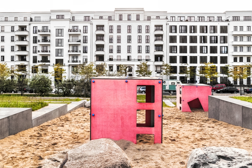 Playground on the Marc Chagall Street