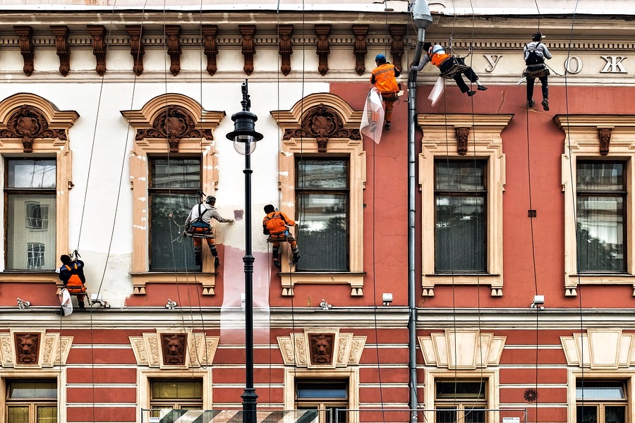Painters in Moscow