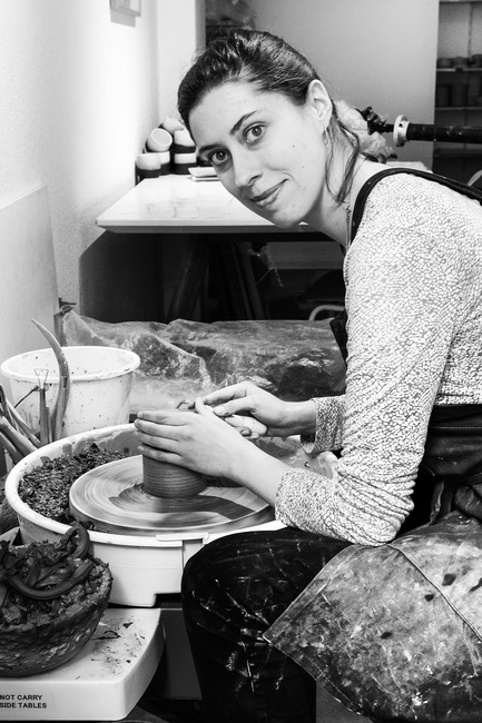 Barbara "Basia" Grzeszek, architect and potter in Berlin