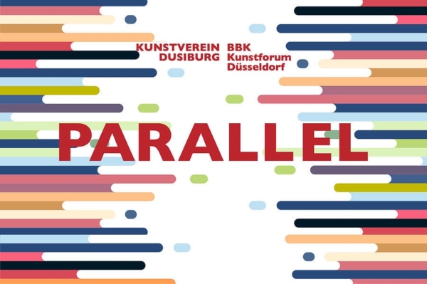 Flyer zur Ausstellung Parallel in Duisburg