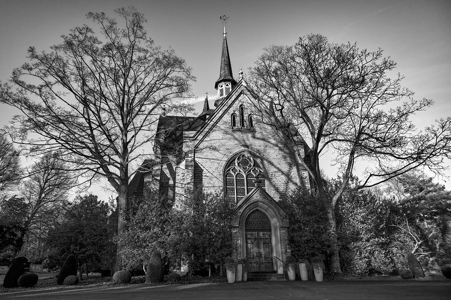 Cemetery Chapel North Cemetery Düsseldorf
