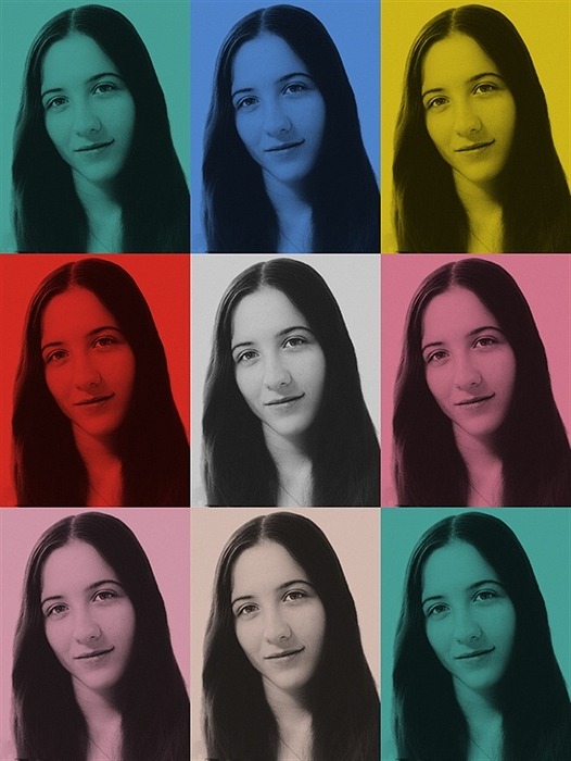 (DEUTSCH) Yola aus Düsseldorf - koloriertes Portrait