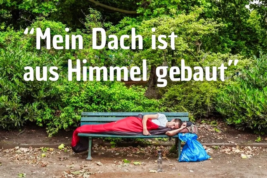 Mein Dach ist aus Himmel gebaut