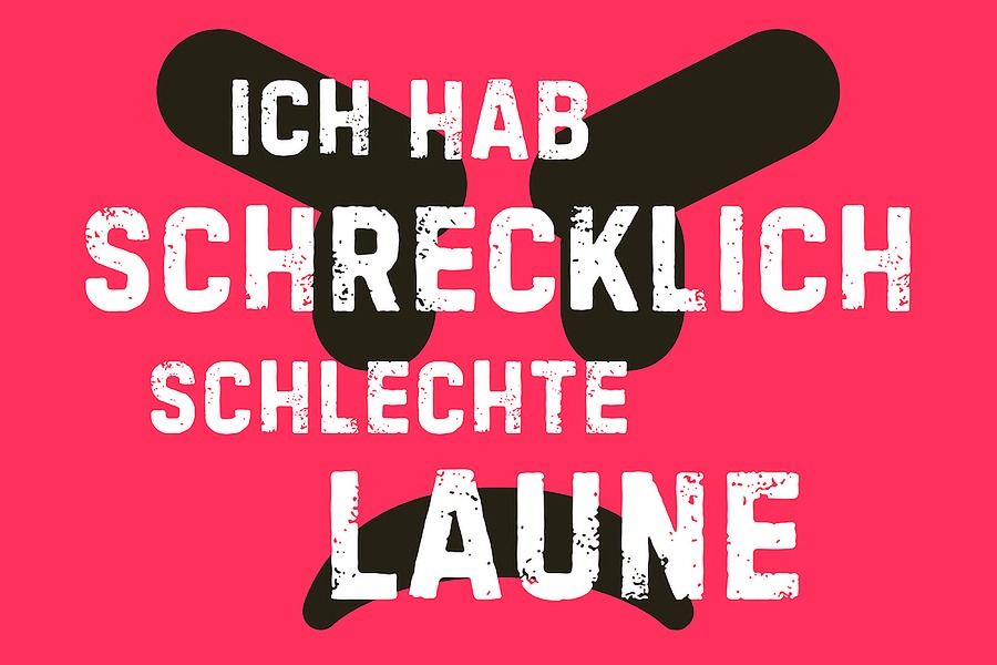 Ich hab schrecklich schlechte Laune. Ausstellung im BBK Kunstforum Duesseldorf