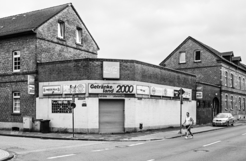 Gelsenkirchen, Uechtingstraße Ecke Parallelstraße