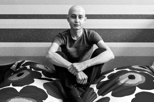 Ismail, an Leukämie erkrankter Junge in Moskau