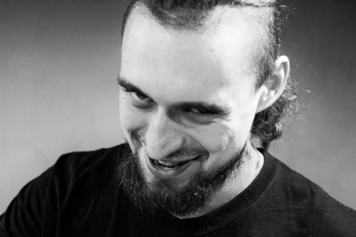 Pascha, Mitglied der Metallband SPAINT in Moskau