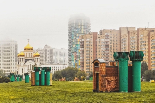 Moskau - Architektur-Studie